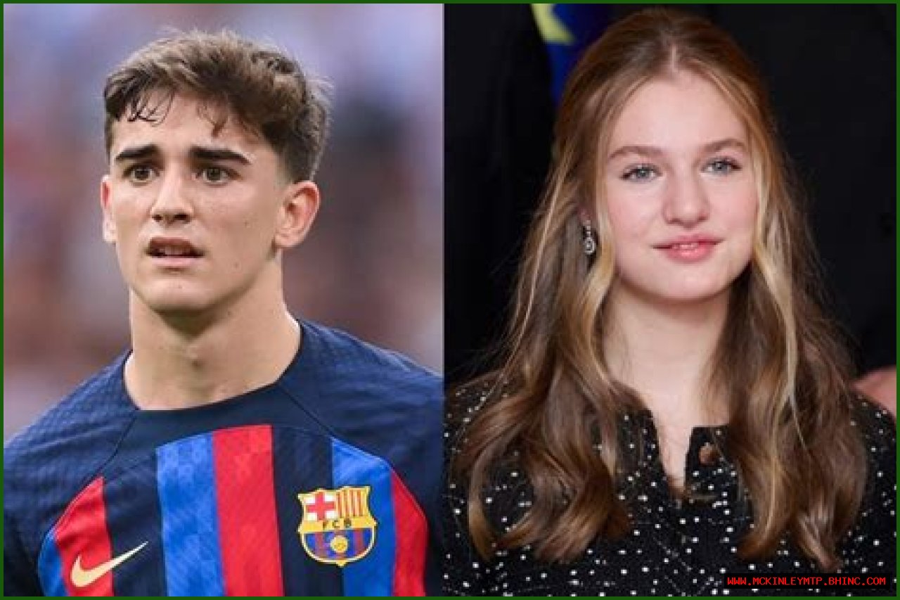 Exploring The Close Bond Between Princess Leonor Of Spain And Gavi