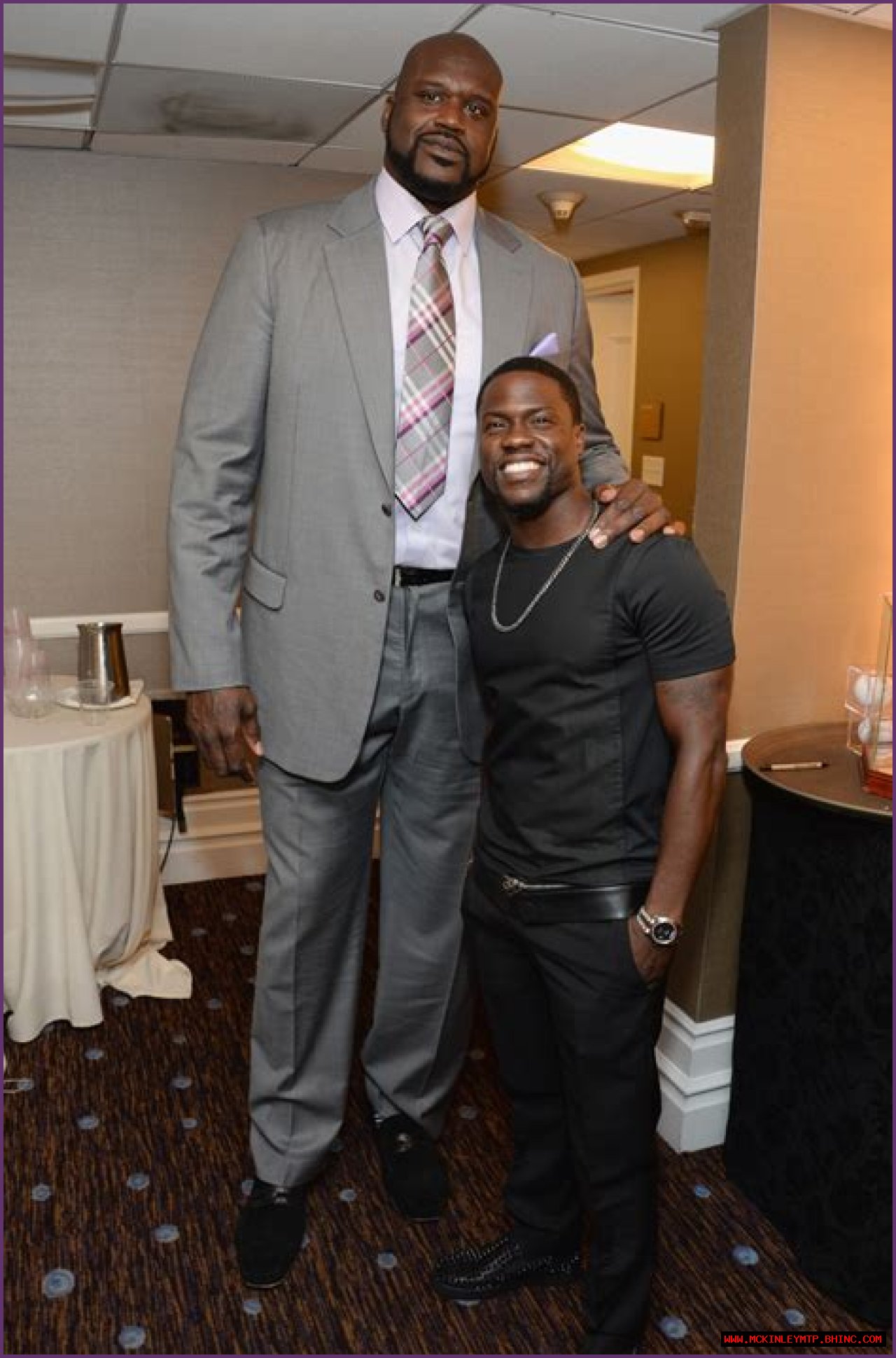 Shaquille O'Neal Next To Kevin Hart: A Dynamic Duo Of Humor And Basketball